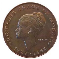 10 Francs - Rainier III Princess Grace