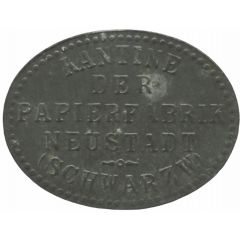 15 Pfennig - Neustadt im Schwarzwald Kantine der Papierfabrik