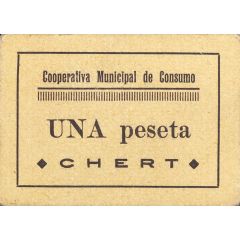 1 Peseta Chert