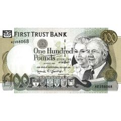 100 Pounds First Trust Bank