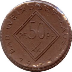 50 Pfennig - Bad Weixdorf-Lausa