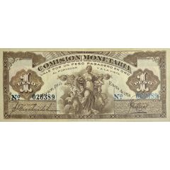 1 peso Comisión Monetaria