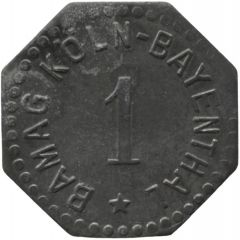 1 Pfennig - Köln-Bayenthal Bamag