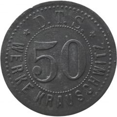 50 Pfennig - Krauschwitz D.T.S. Werke