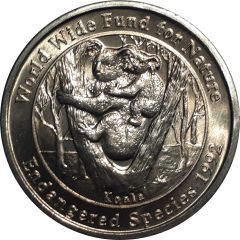 Medal - Australian Endangered Species Koala - Company Medal