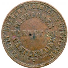 1 Penny - W. Froomes Castlemaine, Victoria
