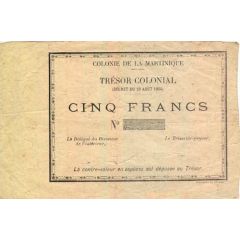 5 Francs thin border