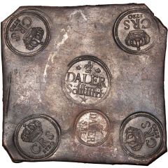 1/2 Daler Silvermynt - Charles XII Type II