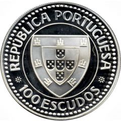 100 Escudos Gil Eanes, Silver