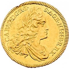 1 Ducat - Charles VI Vienna