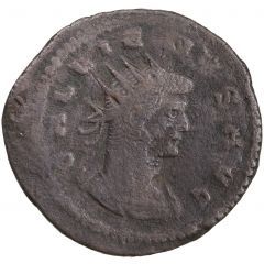 Antoninianus - Gallienus FORTVNA REDUX, Fortuna