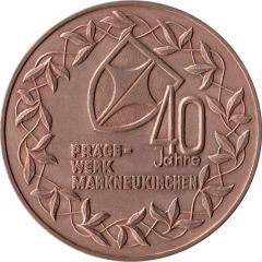 Prägewerk Markneukirchen 40 jahre