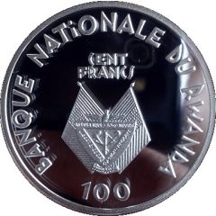 100 Francs Gorilla