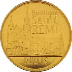 Jeton touristique - Basilique Saint Remi - Reims
