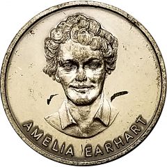 Token - TWA Milestones in Manned Flight Amelia Earhart