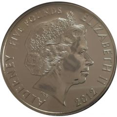5 Pounds - Elizabeth II Poppy, We Will Remember Them