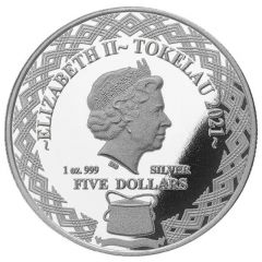 5 Dollars - Elizabeth II Aquarius