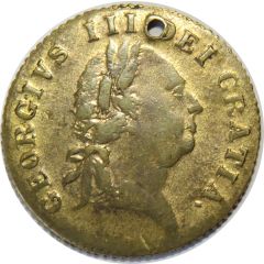 Spade Guinea Gaming Token - George III