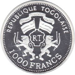 1000 Francs CFA Douglas DC-4
