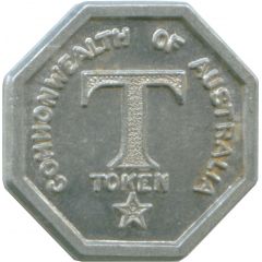 Token - Commonwealth of Australia Tea Token - Brisbane & Sydney