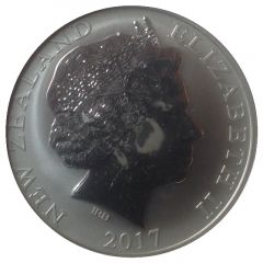 1 Dollar - Elizabeth II 4th Portrait, Stewart Island Kiwi