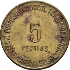 5 Centimos - Secció Cooperativa - Circol Tradicionalista