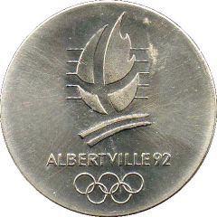 Medal - XVI Olympic Winter Games in Albertville