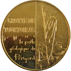Tourist token - Monnaie de Paris - Grotte de Tourtoirac - La perle géologique du Périgord n°2