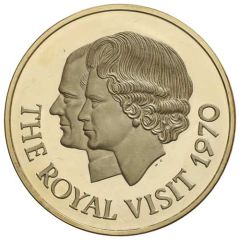 Medal - Elizabeth II Royal Visit, Queen & Prince