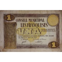 1 Peseta Les Franqueses