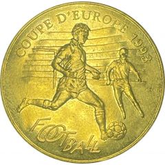 Coupe d`Europe de football 1993 - Médaille numérotée