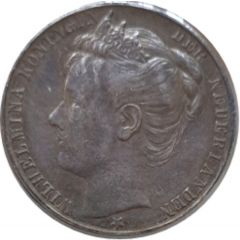 Medal - Wilhelmina Inauguration 1898