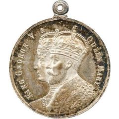 Medal - George V Coronation, Western Australia, silvered bronze