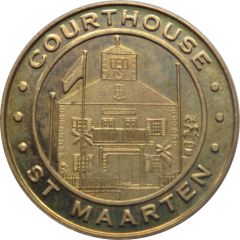 Token - Caribbean Mint St Maarten - Courthouse