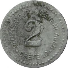 2 Pfennig - Crefeld Offizier-Gefangenenlager