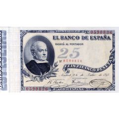 25 Pesetas