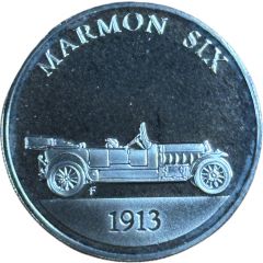 Franklin Mint - Collection of Antique Car Coins - Series 2 Marmon Six