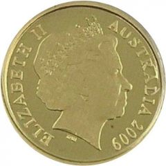 5 Dollars - Elizabeth II 4th Portrait - Petey - Platypus, Gold Bullion Proof
