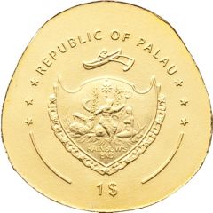 1 Dollar Golden Ladybug