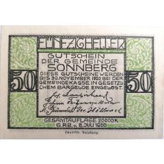 50 Heller Sonnberg