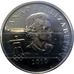 50 Cents - Elizabeth II Miga, Skeleton, 7/12