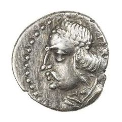 1 Hemidrachm - Ashtat Nakhshab, facing left