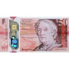 50 Pounds Royal Bank of Scotland