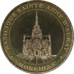 Monnaie de Paris Tourist Token - Morbihan Basilique Sainte-Anne-d`Auray