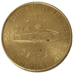 1 Pow Wow Dollar - QIA, Civic Center Quartzsite, Arizona