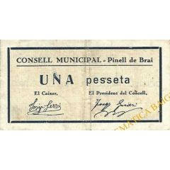 1 Peseta Pinell de Brai