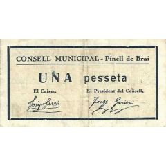 1 Peseta Pinell de Brai