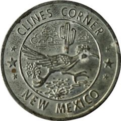 Token - Roadrunner Clines Corner, New Mexico