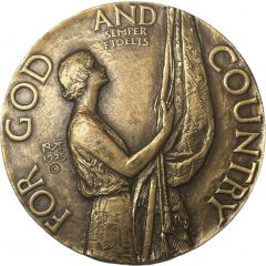 Medal - American Legion School Award For Girls