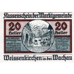 20 Heller Weissenkirchen